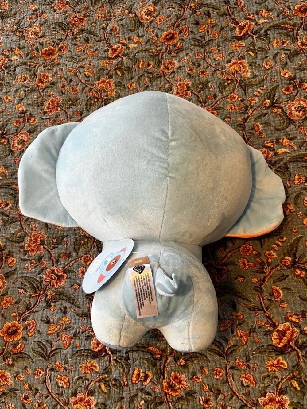 Jungle Brown Line Friends Plush Toy Bear in a Blue Elephant costume